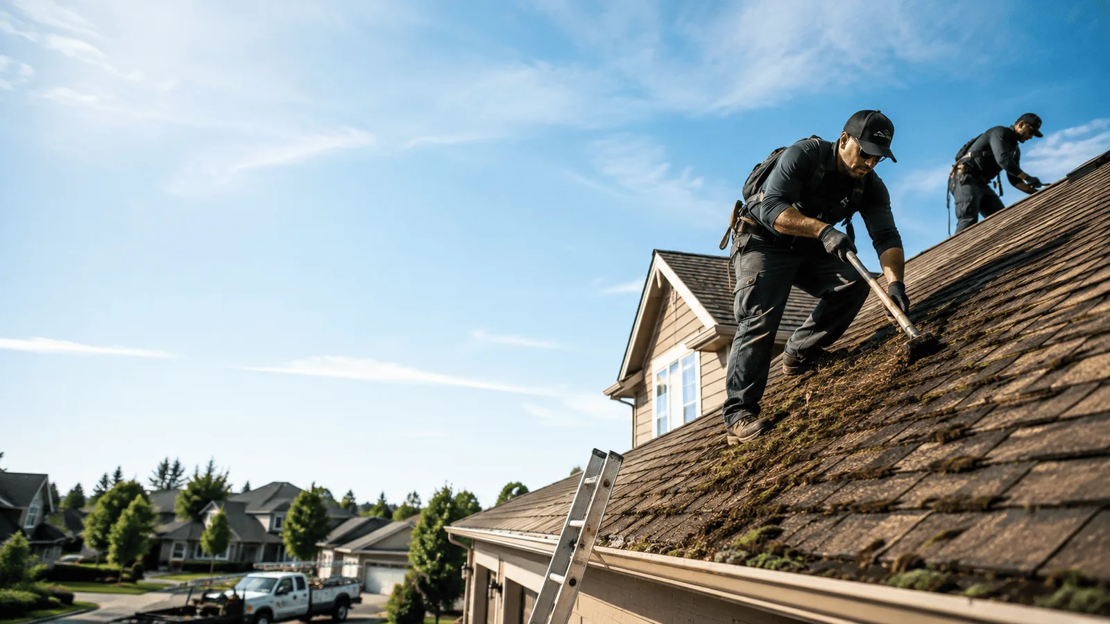 Roof Moss Removal in Valley Cottage, NY near me